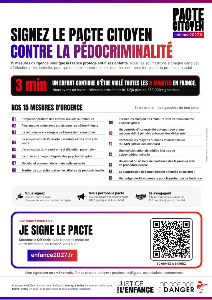 Affiche du Pacte citoyen à imprimer